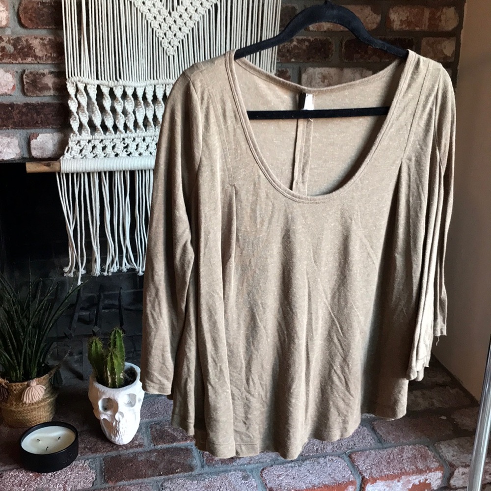 Free People flowy tee